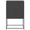 Meuble TV vert olive 100,5x39x60,5 cm acier