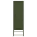 Buffet vert olive 36x39x123 cm acier