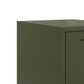 Buffet vert olive 36x39x123 cm acier