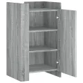 Buffet sonoma gris 45x35x75 cm Bois d'ingénierie