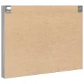 Armoire à vitrine sonoma gris 100x8,5x75 cm bois d'ingénierie