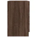 Meuble d'évier chêne marron 40x37x59 cm bois d'ingénierie