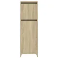 Armoire de salle de bain Chêne sonoma 30x30x95 cm Aggloméré