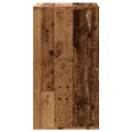Commode d'angle vieux bois 60x41x76 cm bois d'ingénierie