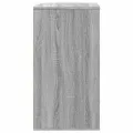 Commode d'angle sonoma gris 60x41x76 cm bois d'ingénierie