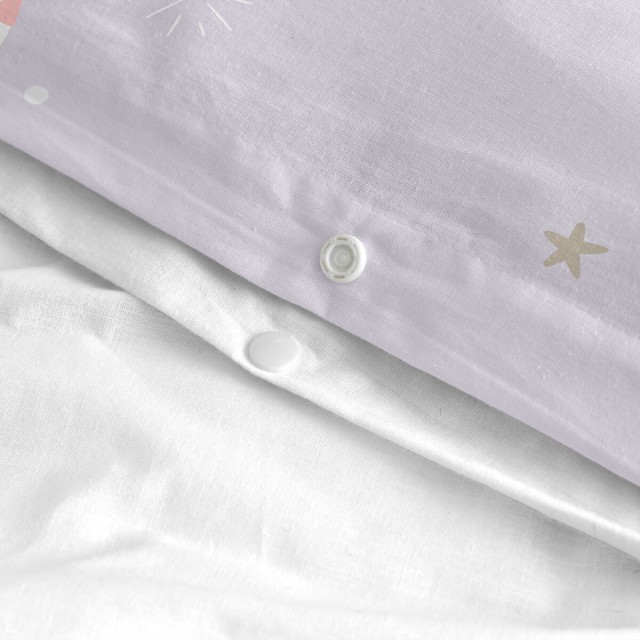 Parure de couette HappyFriday Moshi Moshi Moons Multicouleur Lit 1 per