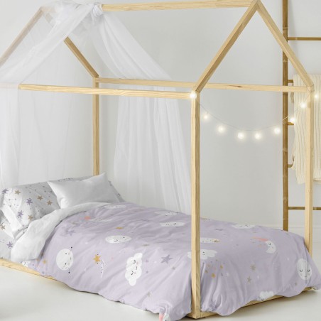 Dekbedovertrek set HappyFriday Moshi Moshi Moons Multicolour Bed van 8