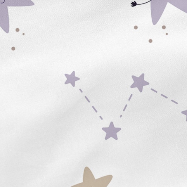 Drap housse HappyFriday Moshi Moshi Moons Multicouleur 60 x 120 x 14 c