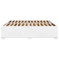 Cadre de lit sans matelas blanc 180x200 cm similicuir
