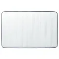 Matelas de sommier à lattes 190x140x20 cm tissu