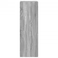 Buffet haut sonoma gris 45x41x124 cm bois d'ingénierie