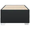 Cadre de lit sans matelas noir 90x190 cm similicuir