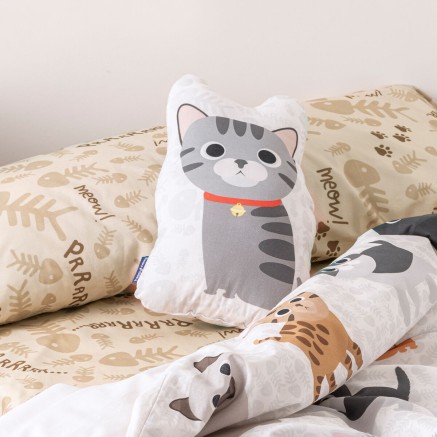 Kissen HappyFriday Mr Fox Bunt Katze 40 x 30 cm 2