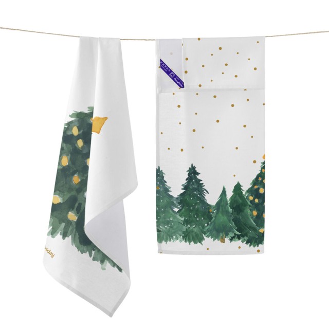 Tissu de cuisine HappyFriday XMAS Multicouleur 70 x 50 cm 15 x 1 x 38