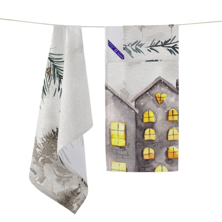 Tissu de cuisine HappyFriday XMAS Multicouleur 70 x 50 cm 15 x 1 x 38 2