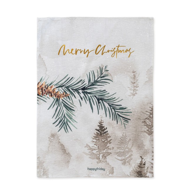 Tissu de cuisine HappyFriday XMAS Multicouleur 70 x 50 cm 15 x 1 x 38