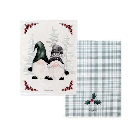 Set kleding HappyFriday Xmas Gnomes Multicolour 70 x 50 cm 15 x 1 x 38