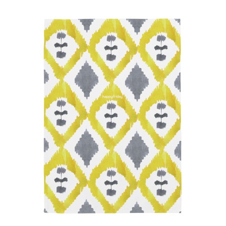 Paño de Cocina HappyFriday Ikat Multicolor 70 x 50 cm (2 Unidades)