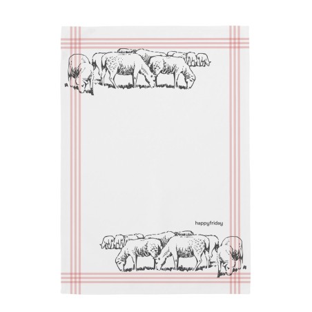 Tissu de cuisine HappyFriday Cua Cua Multicouleur 70 x 50 cm (2 Unité