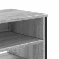 Meuble TV sonoma gris 122x34x41 cm bois d'ingénierie