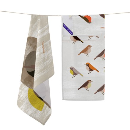 Küchentuch HappyFriday Nest Bunt 70 x 50 cm (2 Stück) 2
