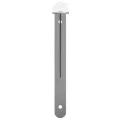Supports d'étagères 4 pcs 40x2,5x25 cm argenté acier inoxydable