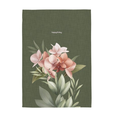 Tissu de cuisine HappyFriday Summer Floral Multicouleur 70 x 50 cm (2