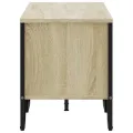Meuble TV chêne sonoma 122x34x41 cm bois d'ingénierie