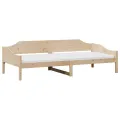 Cadre de lit sans matelas 90x200 cm bois de pin massif