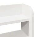 Cadre de lit sans matelas blanc 140x190 cm bois de pin massif