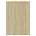 Commode d'angle chêne sonoma 80x41x58 cm bois d'ingénierie