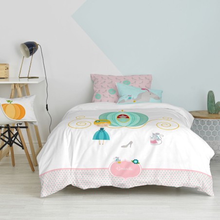 Dekbedovertrek set HappyFriday Mr Fox Pumpkin Multicolour Bed van 80 2
