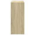 Bibliothèque chêne sonoma 68,5x32x75 cm bois d'ingénierie