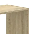 Bibliothèque chêne sonoma 68,5x32x75 cm bois d'ingénierie