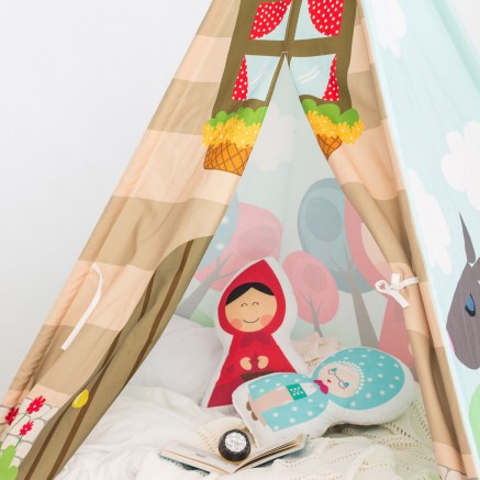 Cojín HappyFriday Mr Fox Granny Multicolor 40 x 30 cm 2