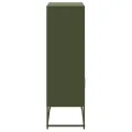 Meuble TV anthracite 100,5x39x60,5 cm acier