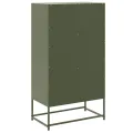 Meuble TV anthracite 100,5x39x60,5 cm acier