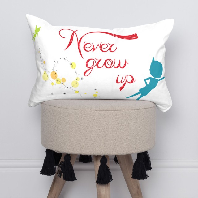 Housse de coussin HappyFriday Mr Fox Flying Boy Multicouleur 50 x 30 c