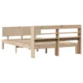 Cadre de lit avec tête de lit sans matelas 120x190 cm