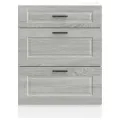 Armoire de cuisine Porto sonoma gris bois d'ingénierie