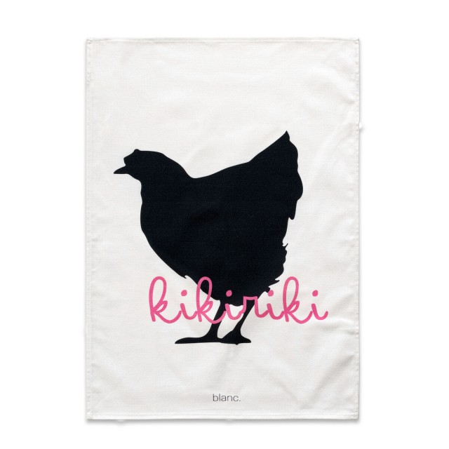 Panno da Cucina HappyFriday Blanc Kikiriki Multicolore 70 x 50 cm (2 U