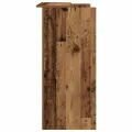 Bureau de réception vieux bois 100x50x103,5cm bois d'ingénierie