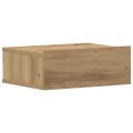 Tables de chevet flottantes 2 pcs chêne artisanal 40x32x15 cm
