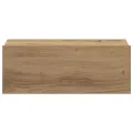 Tables de chevet flottantes 2 pcs chêne artisanal 40x32x15 cm