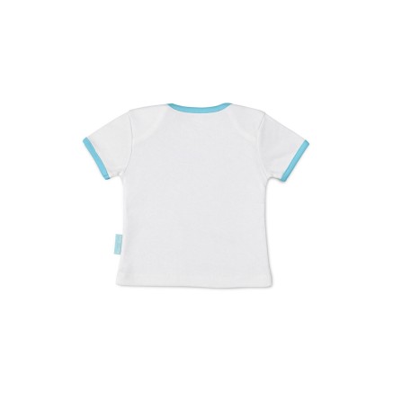 Child's Short Sleeve T-Shirt HappyFriday Mr Fox Hippo Multicolour 12-1 2