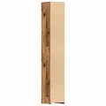 Armoire salle de bain vieux bois 30x30x183,5 cm bois ingénierie