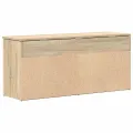 Banc à chaussures chêne sonoma 102x30,5x45 cm bois d'ingénierie