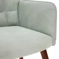 Chaise de relaxation Gris clair Velours
