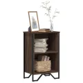 Bibliothèque chêne marron 50x31x74,5 cm bois d'ingénierie