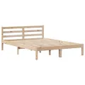 Cadre de lit avec tête de lit sans matelas 160x200 cm